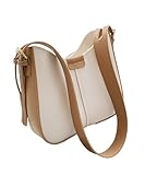 [Amulet] フェイクレザーショルダーバッグ 春 夏 秋 冬 韓国ファッション 10代 20代 30代 レディース 白 黒 シンプル 鞄 バック 通勤 通学vl-6432-wh-f