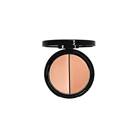 EVE PEARL Dual Salmon Concealer Full Coverage Under Eye Concealer Smooth Skin Treatment Brighten Makeup Hydrate Skincare (Medium) Cover