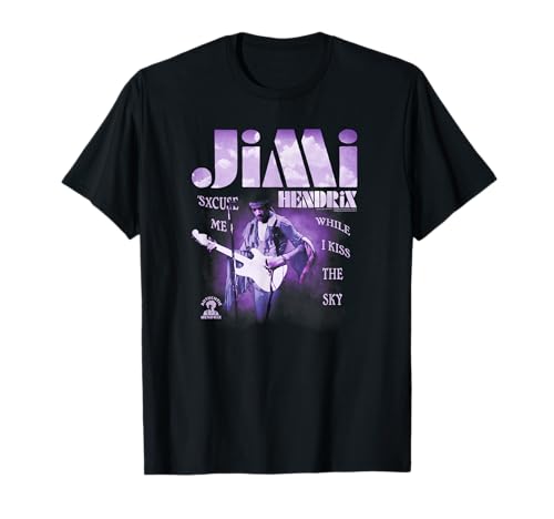 Image of Jimi Hendrix Kiss the Sky T-Shirt
