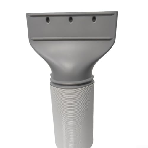 Manguera de escape de aire acondicionado de 150 mm y adaptador plano para campanas extractoras, secadoras, diseño flexible para instalación y rendimiento fiable