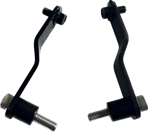 Image of RoadRash TVS Apache RR310 Frame Slider Crash Guard Black