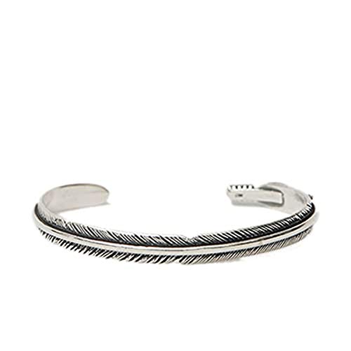 CHAN LUU 公式  シルバーリーフ バングル BS-4760 SILVER 115611048-1023-00