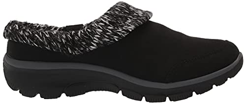 Skechers Women\'s Easy Going-Good Duo Mule, Black, 8