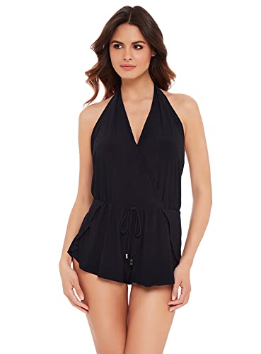 MagicSuit Women's Swimwear Bianca Romper Soft Cup One Piece Swimsuit with Adjustable Halter Tie