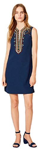 Tory Burch Sophia Tunic Sleeveless Dress Size 0 at Amazon Women's