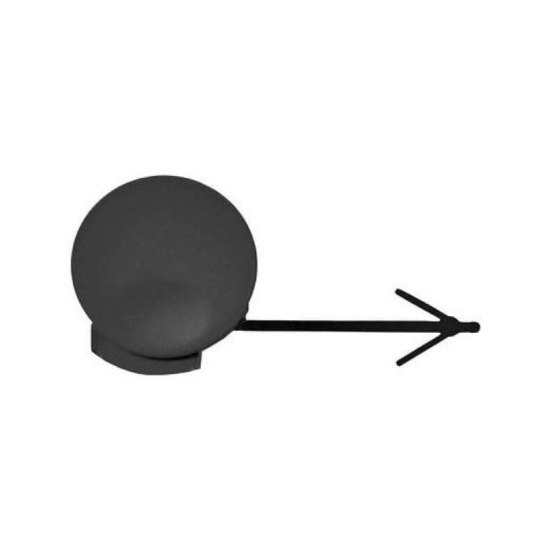 Cache crochet de remorquage de pare-choc arrière compatible avec Opel Corsa D 2006-2014