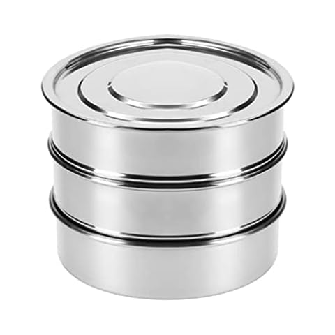 Yililay Nursery Tray Seed Germination Kit Stainless Steel Stackable Germination Grow Tray Kit For Garden Cover