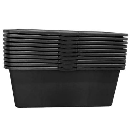 ViD® - Cubos de hormigón (5 Unidades, 80 L, 78 x 49 x 29 cm, para Cemento/hormigón y albañiles)