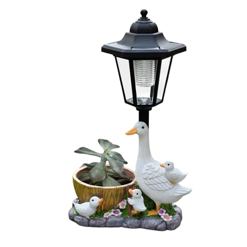 Lampe solaire de canard étanche pour illuminer vos soirées sur la terrasse et le balcon