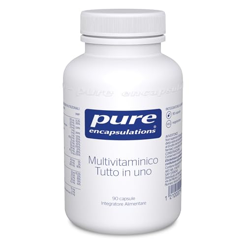 Pure Encapsulations - Multivitaminico Tutto in Uno – Integratore Completo con Vitamine e Minerali – Energia e Benessere – 90 Capsule