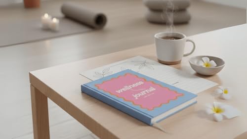 Yop & Tom Wellness Journal – Self Care Journal & Mindfulness Diary, Gratitude Notebook, 192 Pages Hardcover, Frame - Image 5