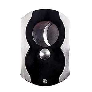 Waaiervormige Sigarenknipper, Verdikte Roestvrijstalen Dubbelbladige Guillotine, Geschikt Voor De Meeste…