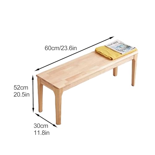Banc à chaussures en bois pour optimiser une entrée étroite encombrée