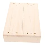 Polyvalence intérieure/extérieure : ce marchepied en bois est pratique pour diverses utilisations, d'un marchepied de cuisine à un repose-pieds d'extérieur, ce qui en fait un ajout polyvalent à n'importe quelle maison, marchepied pour enfants, repose-pieds pour bureau