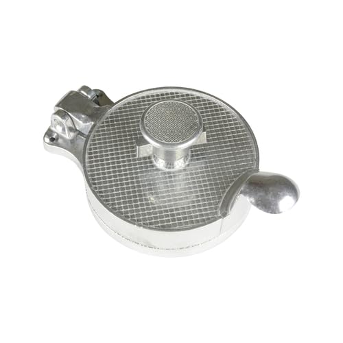 A-to-Z Supply ALHP004A Hamburger Press, 4-1/2", Adjustable from 1/8" to 3/8", Aluminum