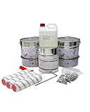 Baumax Swiss Tech Epoxidharz 2K RAL 7030 für Beton – Set für 25 m² mit...