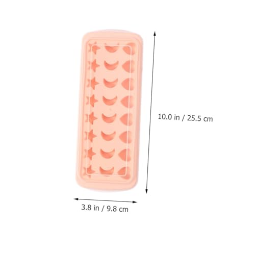 Molde de silicona para cubos de hielo 24 cavidades miniatura 2