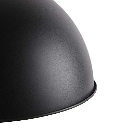 Qazqa Retro Tischleuchte - Magnax - Schwarz Gold, max. 60W, Geeignet für LED, 51cm, Ideal als Schlafzimmerlampe und Wohnzimmerlampe