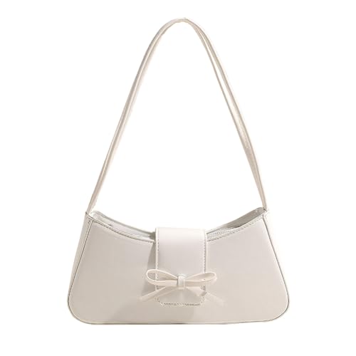 Image of KAMEILONG Trendy Red Shoulder Bag for Women Patent Leather Hobo Handbags Y2K Purses Clutch Bag Cute Bow Purse