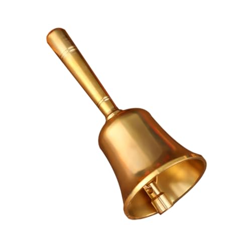 Gatuida Campana De Servicio De Cobre Para Restaurante Timbre Metálico Retro Para Cocina Aula Escolar o Comedor Multifuncional y Práctico