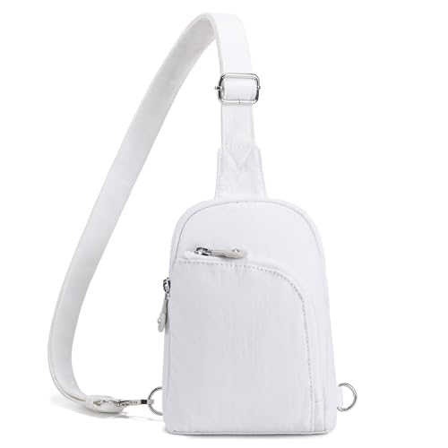Image of Haytijoe RFID Anti-Theft Sling Bag for Women, Small Crossbody Travel Purse with Locking Zippers, Lightweight Everyday Bag