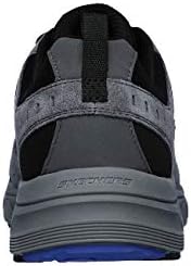Skechers Men's Oak Canyon Oxford, Charcoal/Black, 11 4E US | Image 3