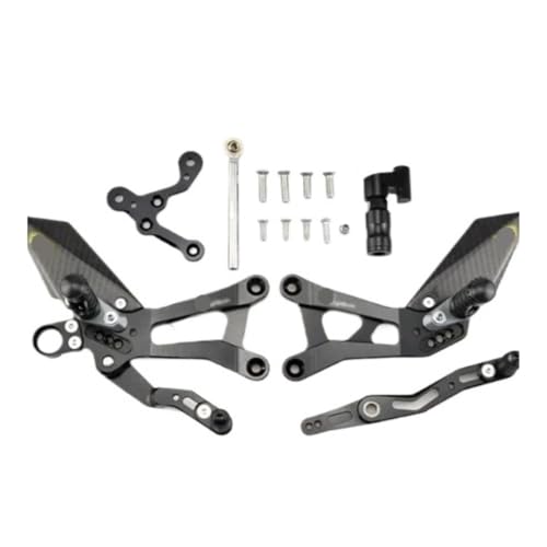 Repose-Pieds Moto YZF-R6 Ajustable Améliore la Position Conduite