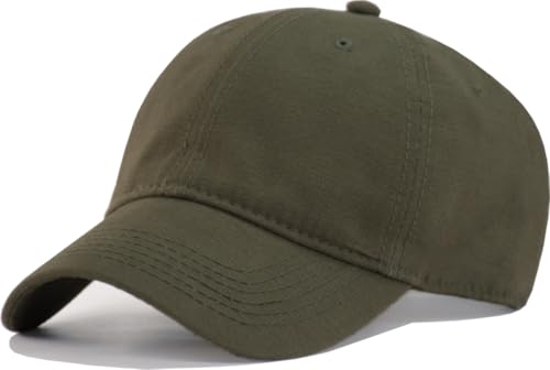 Image of TSSGBL Vintage Cotton Washed Baseball Cap S to XXL Unstructured Low Profile Adjustable Distressed Dad Hat for Men Women