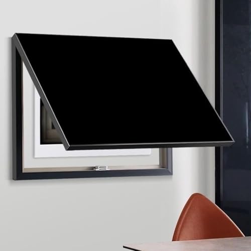 Peinture décorative murale et cache compteur électrique YVYKFZD Nero