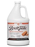 RadonSeal BrickTastic Brick & Paver Cleaner (1-Gal) - Industrial-Strength Cleaner & Degreaser for Indoor and Outdoor Brick, Paver, and Masonry Surfaces