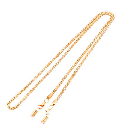 Durável e Prático Nova Personalidade Cordão de Metal para Óculos de Sol Moda Dourada Masculino Femin