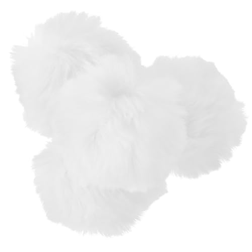 Pompom fausse fourrure fluffy pour customisation de mode