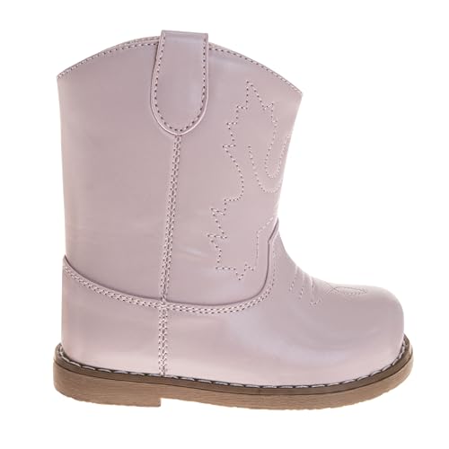 Josmo Kids Toddler Cowboy Boots Western Mid Calf Dress Boots for Boys and Girls Size 2-4 Infant 5-8 Toddler.2