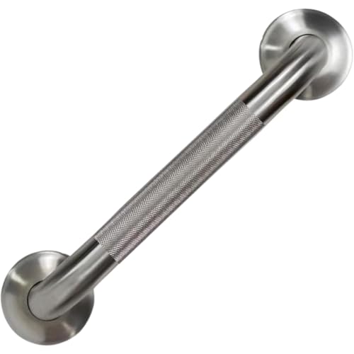 Vive Grab Bar for Bathtubs and Showers (Textured) - Handicap Bathroom Safety Rail for Elderly - Wall...