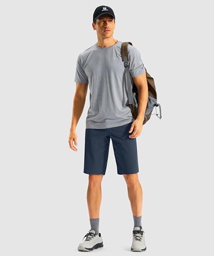 Image of G Gradual Men's Shorts 11 inch Long Golf Lightweight Knee Length Shorts