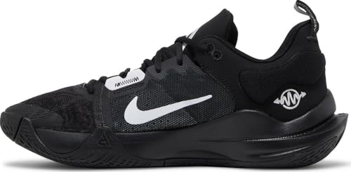 Nike Men's Giannis Immortality 2 Basketball Shoes, Black/Black-Wolf Grey-White, 7.5M US