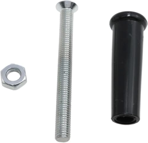Image of 2Pcs M10 x 80mm Revolving Handle with Nut, Crank Handwheel for Lathe, Milling Machine, Trailer Jack - Threaded Rotary Grip Replacement, Bakelite & Metal, Non-Slip Design