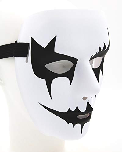 最安値 Xpデザイン ヒップ ホップ ストリート ダンス マスク 舞面 お面 舞台 仮装 変装 仮面 舞踏会 ジュピター 白 の価格比較