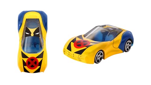 Image of Marvel Go Collection | Knight Speed | Wolverine | 1:64 Diecast Toy Car | Ages 3 and Up | Collect Them All
