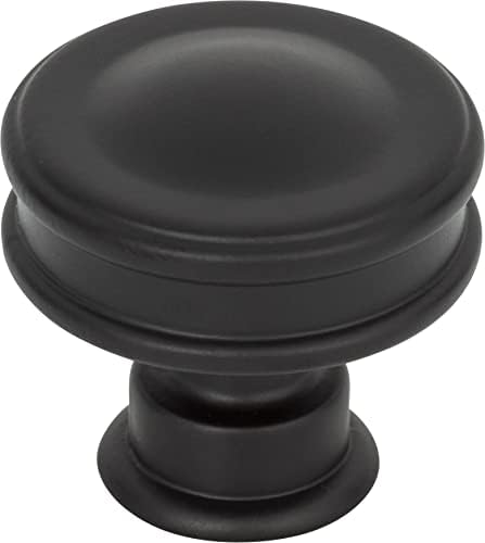Atlas Homewares A100-BL Oskar Collection Knob, Matte Black