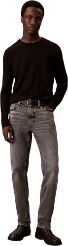 Calvin Klein Herren Jeans Hose Pewter Rock Slim Fit, Grau (Pewter Rock), 42W/34L – Ansicht 5