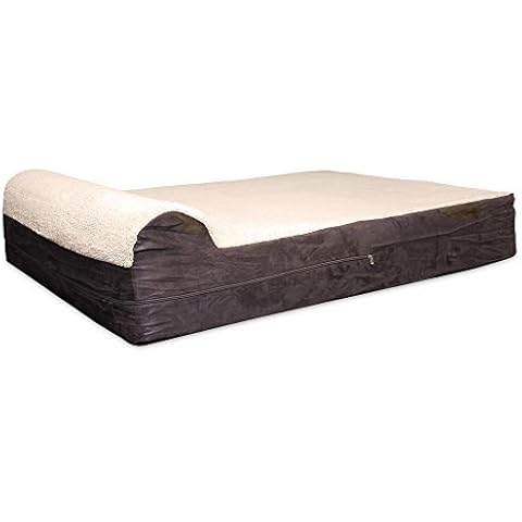 KOPEKS Ersatzbezug für Hundebett, Memory-Schaum Cover