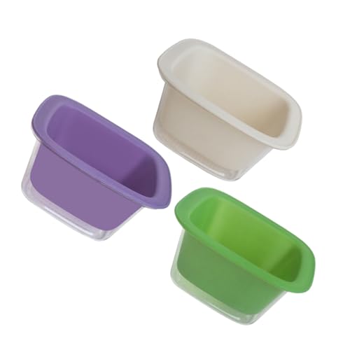 TOBBOMEY 3個双野菜水切りバスケット 丈夫なプラスチック製 果物 野菜洗浄用排水ボウル 多機能キッチンストレーナー 洗浄と排水を同時に効率