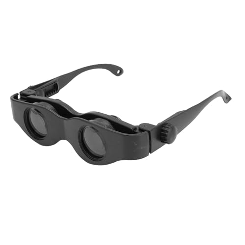 Fishing Binocular Glasses, 3X Portable Scope and Glasses, Yellow Filter