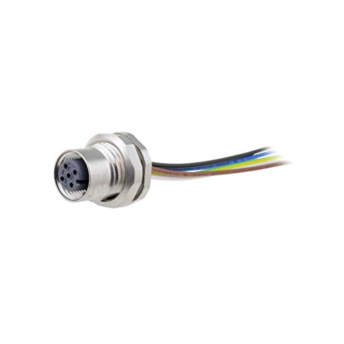 Socle M12 femelle code A 5 PIN câble 0,5m CONEC SAL-12-FKH5-0,5 DeviceNet
