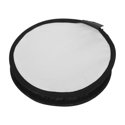 Difusor de luz para cámara flash portátil redondo 30 cm softbox plegable negro de estudio