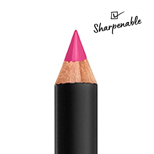Nyx Professional Makeup Suede Matte Lip Liner, Vegan Formula - Pink Lust (Hot Pink) #TOP11