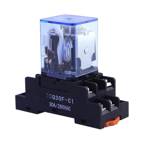 Relais Q30F-2Z 30A haute capacité double contact inverseur DC12V 24V 220V
