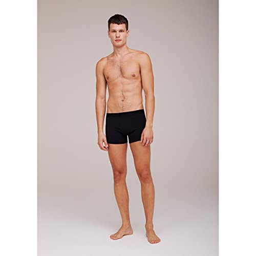 Kit 2 Cuecas Boxer Com Elástico Personalizado Preto XXG