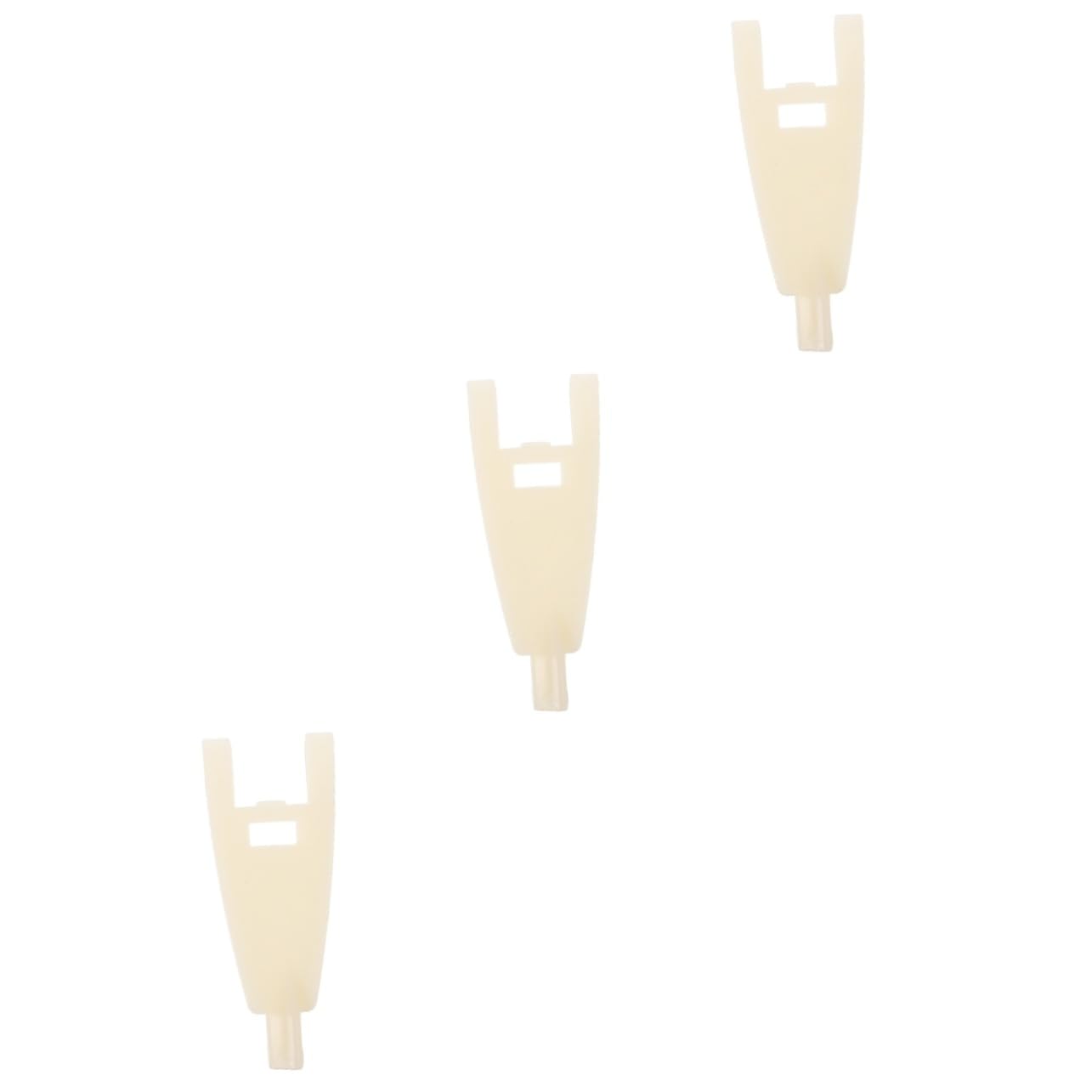 SOLUSTRE 3pcs Roll Carton Key Toilet Dispenser Key Paper Dispenser Key Commercial Paper Towel Dispenser Keys Paper Towel Dispensers Keys Tissue Paper Towel Dispenser Key Plastic White